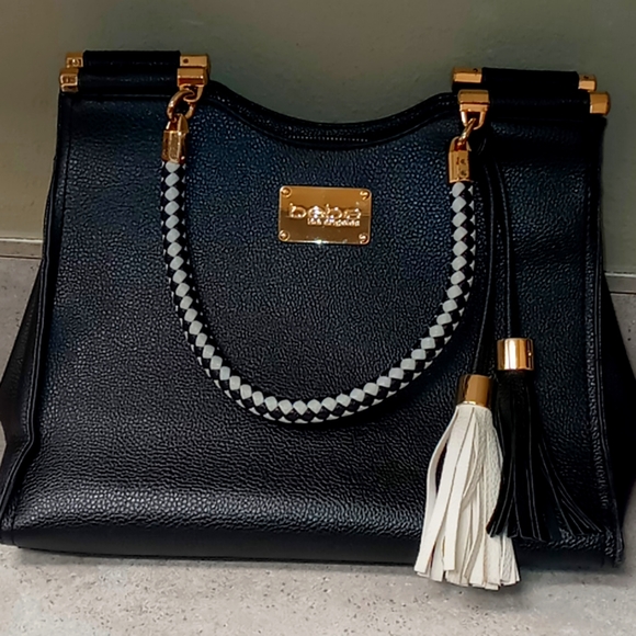 bebe Handbags - Bebe Natalie Shopper Satchel